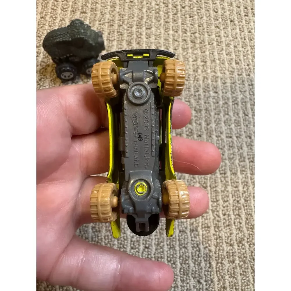 Hot Wheels Off Road Truck Yellow‎ Black 587 Diecast Toy Car Vehicle